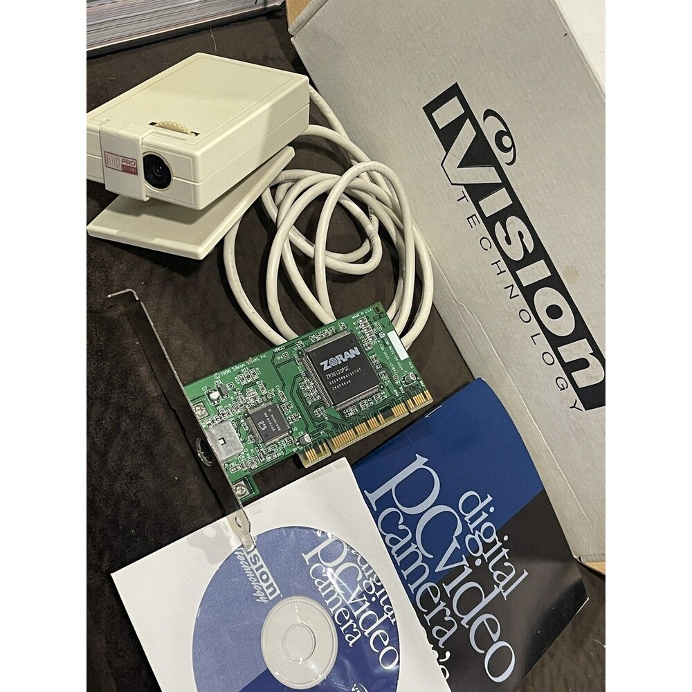 Rare ivision Tech icam s12n Silicon Vision Digital PC Video Camera SGI Graphics